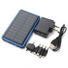 2600mAh Solar Charger Emergency Charger for iPhone HTC Nokia