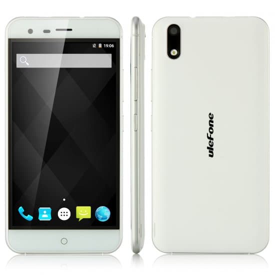 ulefone Paris 4G Smartphone MT6753 Octa Core 2GB 16GB White + Free Accessory Set