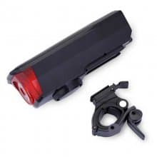 USB Rechargeable Solar Energy Bicycle Front Light Tail Lamp