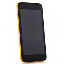 K-Touch T6 Smartphone Android 4.0 LC1810 Dual Core 4GB 4.5 Inch 5.0MP Camera GPS- Yellow & Black