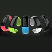 HX-002 LCD Smart Bluetooth Bracelet Watch for Andriod OS Mobile Phone 3 Colors