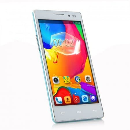 N908 Smartphone Android 4.4 MTK6572 Dual Core 5.0 Inch Screen Smart Wake Blue