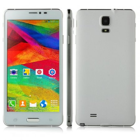 JIAKE V11 Smartphone Android 4.2 MTK6572W 5.5 Inch QHD Screen White