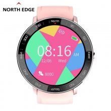 Full touch color screen sport smartwatch mens and womens watch heart rate blood pressure bluetooth call reminder multi-function health smart watch