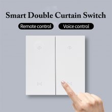 Tuya WiFi Smart Curtain Switch,Motorized Roller Blinds Shutter Switch,app remote control,Support Tmall Genie/Alexa/GoogleHome