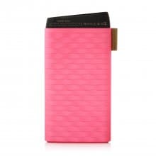 Cager S13 10000mAh Portable Dual USB Output Power Bank for Smartphones Tablet PC Pink