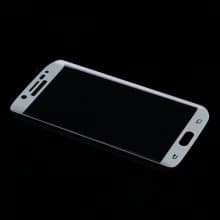 0.2mm Electroplating Tempered Glass Screen Protector for SAMSUNG S6 Edge White