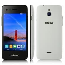 Foxconn Infocus M2 Smartphone 4G HD Gorilla Glass Android 4.4 8.0MP Front Camera White