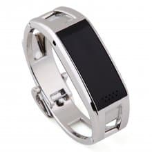 Elephone W1 Smart Bracelet Bluetooth Watch Pedometer Call Message Sync - Sliver