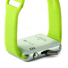 iCou I6 Smart Watch Phone 1.54 Inch Touch Screen Bluetooth Camera FM Green