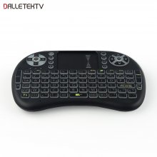 I8 mini Wireless 2.4G gaming keyboard backlit French With TouchPad Mouse for Tablet Mini PC TVBOX