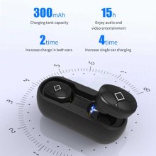 9D Stereo Sound TWS Earphones Bluetooth Waterproof Headphone Touch Button HD Call Headsets With Charging Box for All Smart Phones