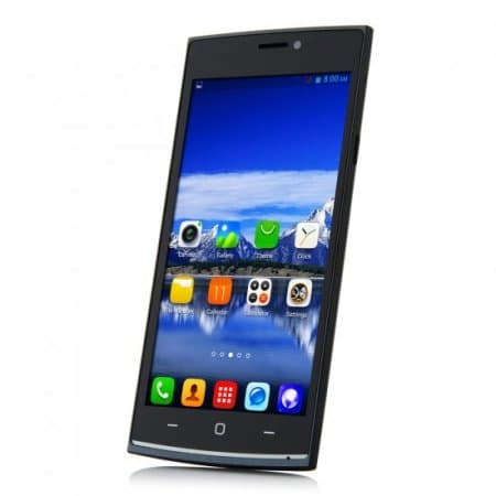 JIAKE V17 Smartphone Android 4.2 MTK6572W 5.0 Inch QHD Screen 3G GPS Black