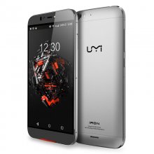UMI IRON Smartphone Eyeprint ID 3GB 16GB 4G 64bit MTK6753 Octa Core 5.5 Inch FHD-Gray