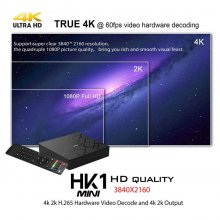 HK1 mini Android 8.1 TV Box RK3229 Mali-450 2G 16G Support 4K 2.4G Wifi Smart TV Box Media Player
