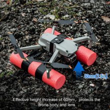 Mavic Air 2 Buoyancy rod booster tripod The landing gear suit is light and compact, which effectively protects the drone body