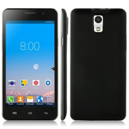P7 Smartphone 5.0 inch QHD Screen MTK6572W Android 4.4 Smart Wake Black