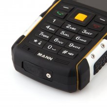 MANN ZUG S Value Phone 2.0 Inch IP67 Dual SIM Card Bluetooth FM Camera Black & Yellow