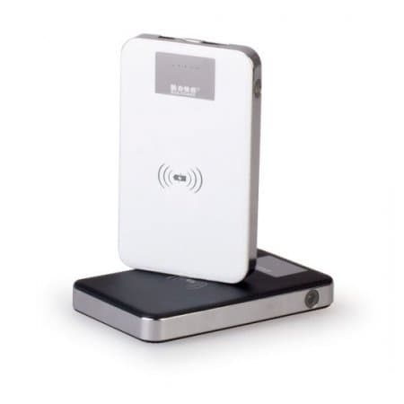 MOCREO 10000mAh Power Bank Qi-Enabled Single-Position Wireless Charger Charging Pad