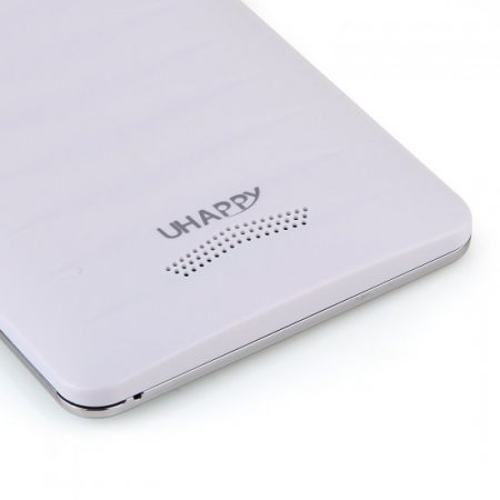 UHAPPY UP520 Smartphone 1GB 8GB Android 4.4 MTK6582 5.0 Inch QHD Screen OTG White