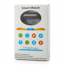 MIFone W15 2.5D Sapphire Glass Smart Bluetooth Watch 1.5" Screen TPSiV Safe Strap Blue