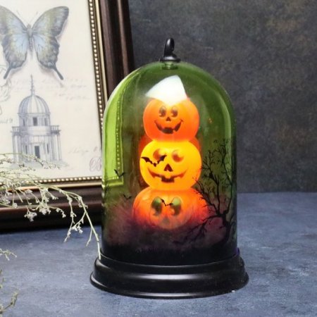 Halloween decoration props pumpkin light LED light emitting skull light bar KTV desktop decoration props