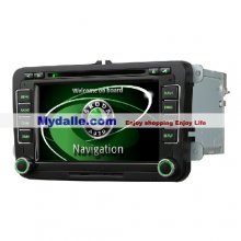 7 inch Car autoradio gps navigation system player ANS610 Special Car dvd for VW/Skoda 4GBTF card free Map inside