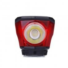 USB Rechargeable Solar Energy Bicycle Front Light Tail Lamp