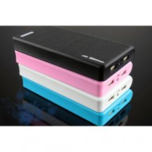 Fashion Wallet Pattern 12000mAh Mobile Power Bank for Smartphone Tablet PC