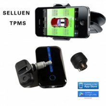 Selluen Wireless Tire Pressure Monitor System(TPMS) for iphone ,Samsung,HTC external Seonsor