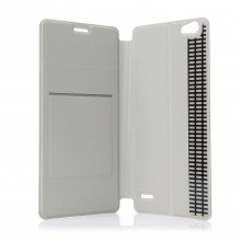 Original Leather Flip Cover Stand Case for ZOPO ZP720 Smartphone - Gray