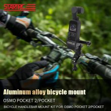 DJI Pocket Gimbal Camera OSMO pocket 2/Pocket upgrade bicycle handlebar holder set (aluminum alloy bicycle bracket + body expansion accessories)