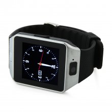 Otium Gear S Watch Style Phone Single SIM Card BT Sync Pedometer Sleep Moniter Black
