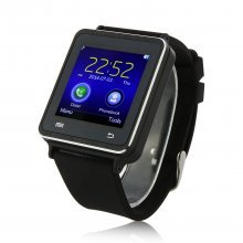 Iradish I7 Smart Bluetooth Watch Touch Screen for Android Devices 1.54 Inch - Black