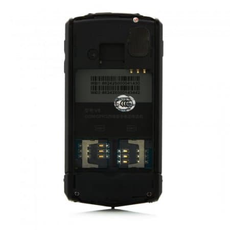 Mini V8 Smartphone Mini Phone Android 4.2 MTK6572 2.5 Inch Camera WiFi Black