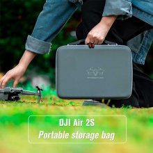 STARTRC Carrying Case For DJI Mavic Air 2S, Portable Travel Drone Accessories Storage Bag Waterproof Shockproof Shoulder Bag