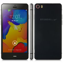 HYUNDAI Q5 Smartphone Android 4.4 MTK6582 Quad Core 5.0 Inch HD Screen Black