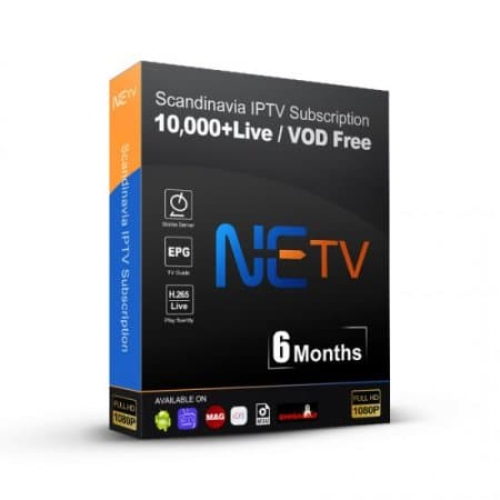 NETV LiveGo IPTV Subscription 6 Month Nordic full HD IPTV New DATOO Support Smart TV Mag M3u Andorid APK IPTV Smarters Pro