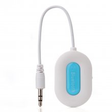 BM-E9 Bluetooth V3.0 Music Receiver Stereo Audio System Music Adapter White