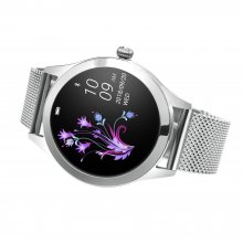 IP68 Waterproof Smart Watch Womens Lovely Bracelet Heart Rate Monitor Sleep Monitoring Smartwatch