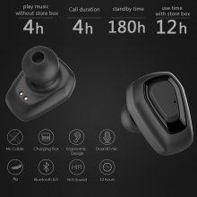 TWS Bluetooth 5.0 Earphone Wireless Headphones Gaming Sport Stereo Earbuds Handsfree Headset with Charging Box for Mobile Phone