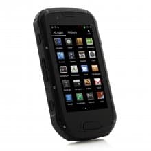 S09 Smartphone 4.3 Inch QHD Screen IP68 MTK6589 Quad Core 1GB 4GB NFC Black