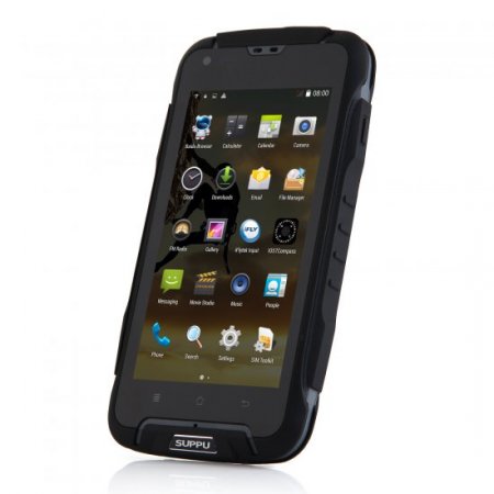 Tengda F6 Smartphone 4.5 Inch QHD MTK6582 Quad Core Android 4.4 1GB 8GB Black&Grey