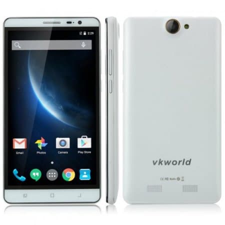 VKworld VK6050S Smartphone 5.5 Inch HD MTK6735 Android 5.1 2GB 16GB 6050mAh White