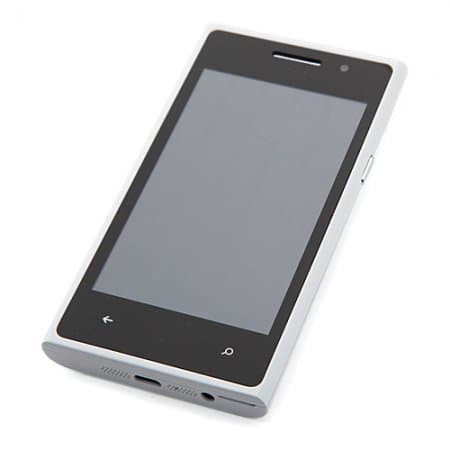 N1020 Smartphone Android 2.3 SC6820 1.0GHz 4.0 Inch WiFi FM -White