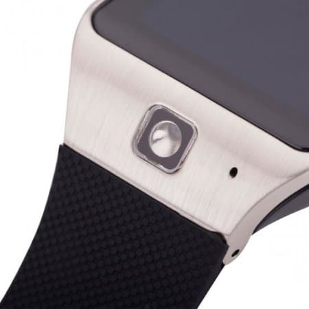 Uhappy UW1 GSM Smart Watch Camera Bluetooth NFC TF Card Wristwatch Sliver
