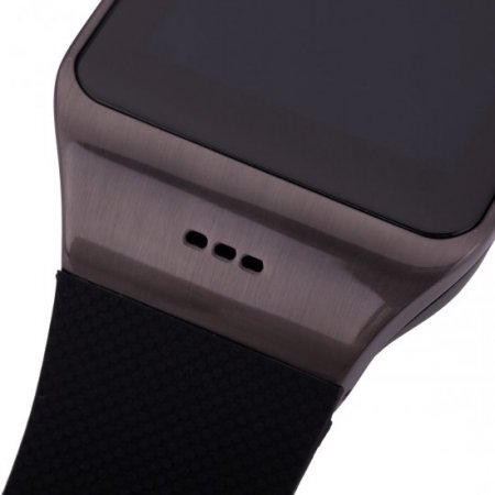 Uhappy UW1 GSM Smart Watch Camera Bluetooth NFC TF Card Wristwatch Black