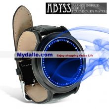 Abyss - Touch Screen LED Watch with Blue and White LEDs