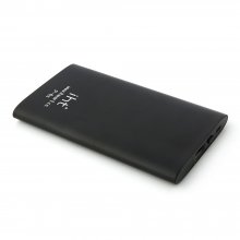 IHT P-6S 6600mAh Power Bank with 3-in-1 USB Cable for Smartphone Black