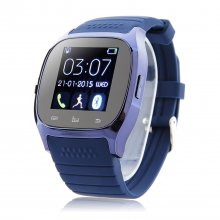 Rwatch M26S 1.44" IP57 Smart Bluetooth Watch with Mic Pedometer Push Messages Blue